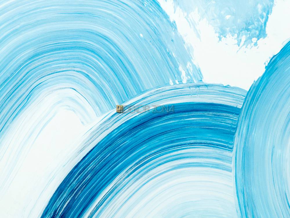 Apstrakcija – Plavi talasi