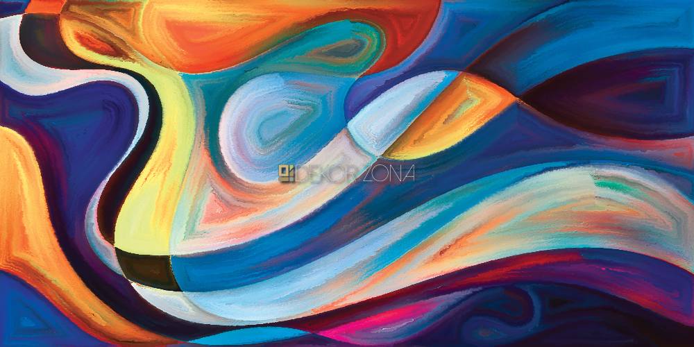 Apstrakcija – Talasi boja