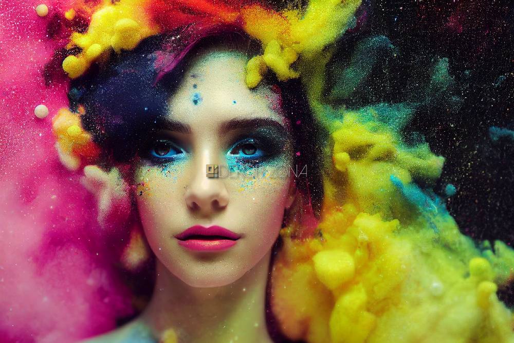 Portret u bojama – Energična paleta