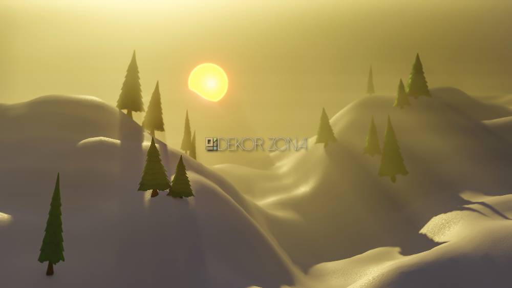 Soft Mountains – Minimalistički pejzaž brda