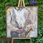 Jazz Sax – Muzička Energija na Platnu